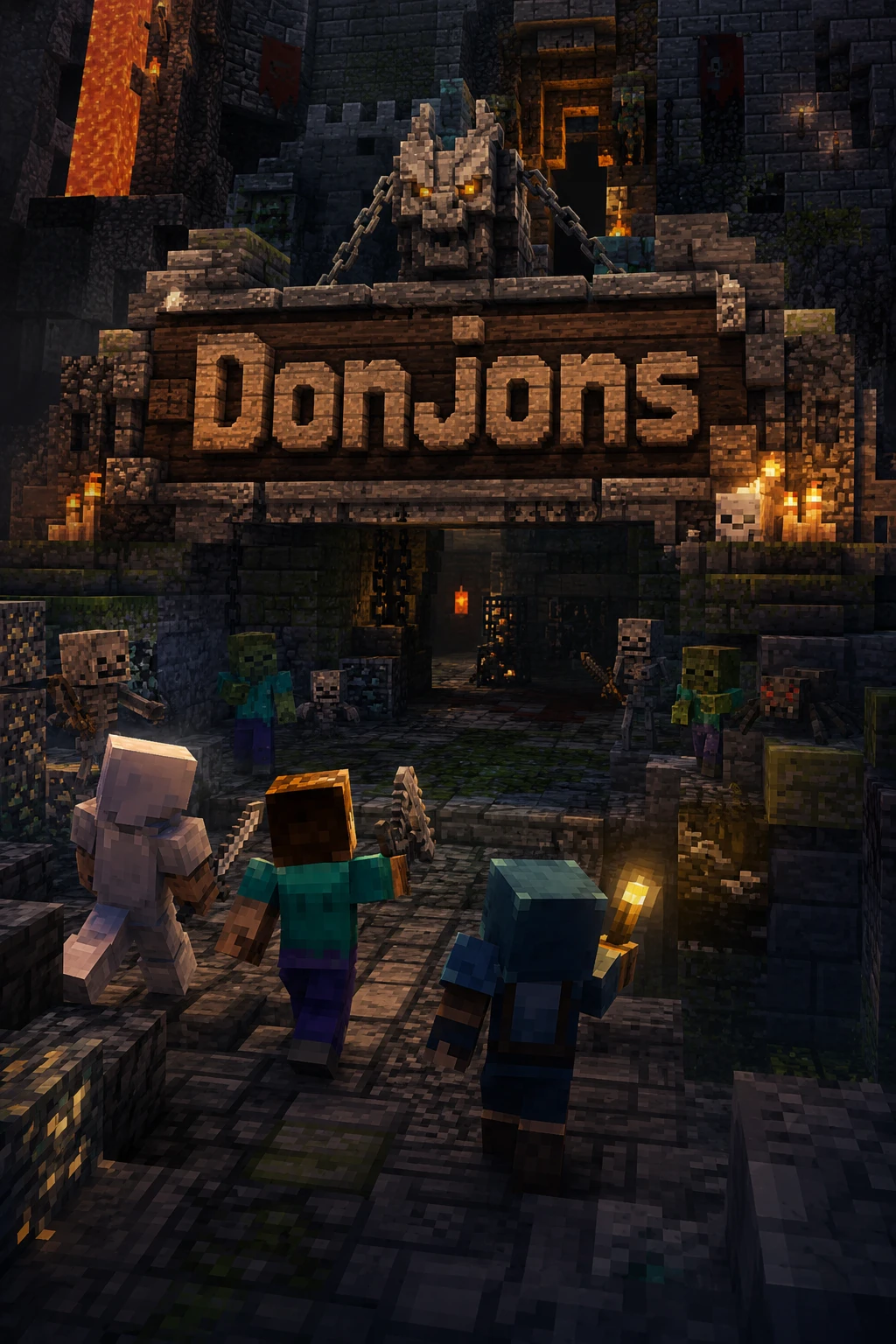 Donjons Minecraft Server List