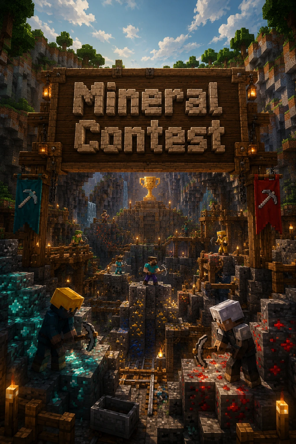 Mineral-Contest Minecraft Server List