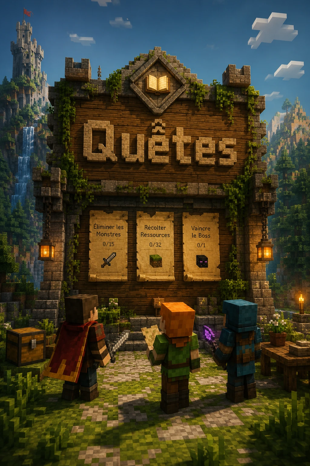 Quêtes Minecraft Server List